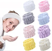 Spa Wrist Washband Microfiber Wrist Wash Towel Band Wristband Washing Face Absorbent Wristbands Wrists Sweatband Prevent Liquid9368304
