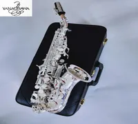 YANAGISAWA Curved Soprano Saxophone S901 Silvering Musical Instrument Mynstycke Professional Performance 5085043