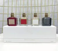Baccarat parfum set rouge 540 a la rose oud zijden hout 4x30 ml kit lange geur extrait de parfum vrouwen mannen spray 4 in 15086154