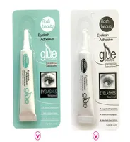 DHL Eye Lash Lime White Black Makeup Eyelash Adhesive Glue Watertproof Torkning av falska ögonfransar Lady Makeup Tool High Qua9514299
