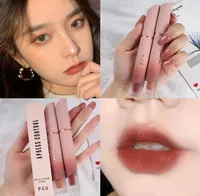 Lip Gloss 6 Colors Velvet Matte Long Lasting No Fading Lipstick Waterproof Tint Cosmetics Female Glaze Cream Makeup5174484