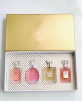 Beroemde vrouwen parfumpak N5 Coco Chance AntiPerspirant Deodorant Spray 25Mlx4 Body Mist Langdurige geurgeur voor cadeau NA7022823