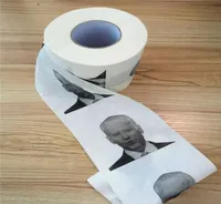Nieuwheid Joe Biden toiletpapier servetten Roll grappige humor gag geschenken keuken badkamer houten pulp tissue bedrukte toiletten papieren servet3531262