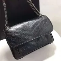 Kadın Niki Çanta Tasarımcı Omuz Çantaları Lady Handbags Gerçek Deri