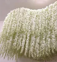 Artificial Hortensea Wisteria Flower for DIY Simulation Wedding Arch Rattan Wall Hang Home Party Decoration Fake Flower2269823