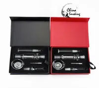 10mm nectar NC Kits Micro HoneyStraw Mini Kits Stainless Steel Tip Glass Bowl for water Pipe Small Oil Rigs9338776