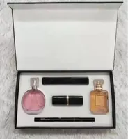 Top 5 in 1 Makeup Gift Set Perfume Cosmetics Collection Mascara Eyeliner Lipstick Parfum Kit6947333