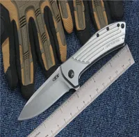 Zero Tolerance Rexford Design ZT0801 0801 Stonewashed Tactical Folding Knife D2 Outdoor Camping Hunting Survival Pocket EDC Tools 8515936