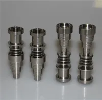 Handwerkzeuge 10 14 18 mm 6 in 1 Domeless Titanium Nagel Gr2 Ti enail für 16 mm oder 20 mm Enail Coil gegen Keramik Nagel Quarz Nails4489242