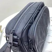 AWE Designer Black Messenger Bag Hoge kwaliteit Nylon Camera Bag Fashion Heren en Dames Schouder2850