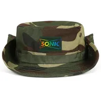 Fashionable Sonic Drive In America Gay Pride Rainbow Neutral Foldable Fisherman Hat Design Classic Cowboy cap Flash Gold Logo277K