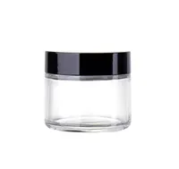 60ml Clear Glass Cosmetic Jar Pot 60g Skin Care Cream Refillable Bottle Cosmetic Container Makeup Tool For Travel Packing8013760