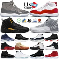 Chaussures de basket-ball hommes femmes 11s 11 Cherry Cool Grey Bred Concord Gamma Blue 12 12s Stealth Hyper Royal Playoff Royalty Taxi Utility Grind baskets de sport pour hommes