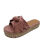 Slippers 2021 Summer Wedges Women039s Fashion Bowknot Large Size Platform High Heels Women Wedge Sandals And Basic9770712