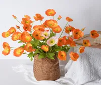 Soggiorno domestico simulazione fiore finta fiore di seta mais modello decorazione del matrimonio denti dono ornamenti piante artificiali5055242