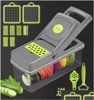 과일 야채 도구 새로운 업데이트 부엌 강판 감자 칩 슬라이서 야채 도구 mtifunctional shredded hine 치즈 그레이터 20218509246