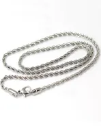 Collar de acero inoxidable de Beadsnice Collar de joyería Collar entero con regalo de broche de langosta para mujeres ID 44525788186