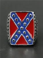 1pc New Arrival USA Style Stars Ring 316L Stainless Steel Man Boy Fashion Personal Design USA Flag Cool Ring2754064