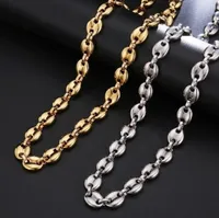 Chaines Uomini E donne hip hop occasionnel collana gioielli Regalo Moda Tendenza di Chicchi Caff8562270