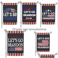 Banner Flags Laisse Go Brandon 45x30 Flag ￠ deux faces FJB Biden Outdoor Garden plus r￩cent 7TL H1 Drop Livrot Home Festive Party Supp Dhls6