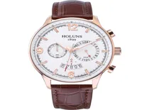 Rel￳gio de luxo 22 mm Big 24 Hour Dial Quartz Watches Man Wristwatch Waterspert Counter rel￳gios para homens 2020F7633590