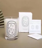 St￤ll in dupe Diptyque Solid Parfume Fragrance Candle 200G Baies Figuier med presentf￶rpackning YQ09114670116