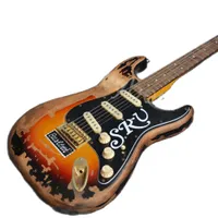 Lvybest Aged SRV Oem 6 String Electric Guitar Alder Body Rosewood Fingerboard Free Delivery