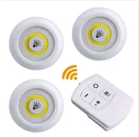 Draadloze sensorlichten dimbare LED onder kast afstandsbediening batterij bediende kasten licht voor garderobe badkamer5610131