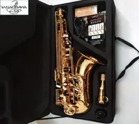 Ny japansk Yanagisawa T902 Tenor Saxofon BB Flat Lackered Gold Musical Instrument Tenor Saxophone Professional With Case Acc1620112