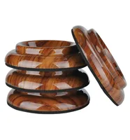Plastic Piano Caster Cups Furniture Round Wheels Cups Profession Piano Accessoires pour piano Rosewood Color1656354.