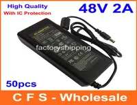 High Quality AC DC Switching Power Supply 48V 2A Adapter 48W Adaptor Desktop Charger Express 50pcs Lot1884260