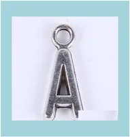 Jewelry Findings Components Jewelry Fashion Antique SierCopper Plated Metal Alloy Selling AZ Alphabet Letter A Charms Floating3183966