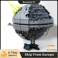Space Ship Block Death Star II Building Blocks 3449pcs Bricks Kids Juguetes Kit de regalos de Navidad Compatible 10143