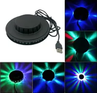 USB 48led 8W RGB Rotary Sound Control Counter Decoratie Licht Led Stage Lichtstaaf Disco Ball DJ Club Bar Music Light1355930