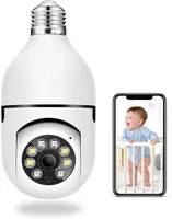 360ﾰ Panoramic Camera 1080P Wireless WIFI IR PTZ IP Cam Home Security Indoor E27 Bulb Camera Baby Monitor7656380