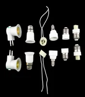 10st lamphållare Converter E27 GU10 B22 E14 G9 EU Plug Lamp Socket Base Converter Splitter Adapter för glödlampa Lighting5945638