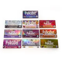 Official Polkadot Mushroom Chocolate Bar 4G 4Grams Packaging Boxes With Display Box QR Code Sticker 15 Flavors4162168