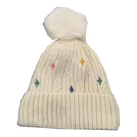 Designer Baseball Capuche d'hiver ￩toile Ball tricot tricot bonnet de tricot