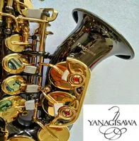 M￤rke Yanagisawa S991 M￤rke kr￶kt sopransaxofon BBTUNE MUSIC INSTRUMENT NICKEL PLATED GOLDEN KEY H￶gkvalitet med Mouthpiec4732159