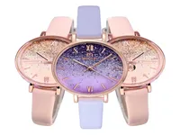 Fashion Elegant 2021 Starry Sky Miboni Quartz Watch Female Amethyst Purple Students Watches Mineral Reinforced Glass Beautiful Wom8918018