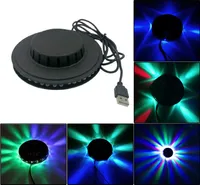 USB 48led 8W RGB Rotary Sound Control Counter Decoratie Licht LED Stage Lichtstaaf Disco Ball DJ Club Bar Music Light5465846