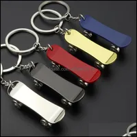 Anneaux cl￩s mode rotatif rotatif Keychain Keychain Metal Keyrings Pendant Handsbag Hacets Holders Bijoux et Sandy Gift 157 Drop del Otpha