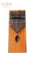 Naomi 17 Keys Kalimba Thumb Piano Piano Finger Piano 17 Keys Sapele Wood Musical Instrument New1785568