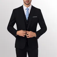 Мужские костюмы Blazers Men Slim Fit Business Leisure One Button Formal Dubee Cuest For Groom Wedding293H