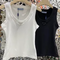 Womens T Shirts Sleeveless Woman designer Vests Summer Tanks Camis Tees Vest Short Shirt Ice Silk Tops