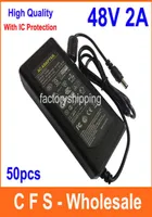 High Quality AC DC Switching Power Supply 48V 2A Adapter 48W Adaptor Desktop Charger Express 50pcs Lot1982475