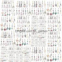 Pulsanti dell'ombelico anelli all'ingrosso 20pcs Mix Style Belly Ring Body Piercing Dangle Beach Jewelry Drople Delivery Dhbe5