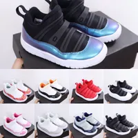 2022 Kids Athletic Basketball Shoes 11 Nieuwe Fashion Sneaker 11s Infants Running Herry Trainers Boys Baby Kid Jeugd Peuter Sport Black Gray Designer Sneakers