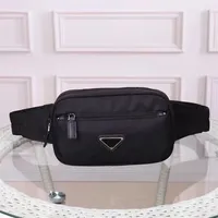 Mens Diagonal Belt Bag Waist Bags Messenger Fanny Pack Bumbag PVC Unisex Plain Casual Single Zipper Grid Adjustable Shoulder Strap255f