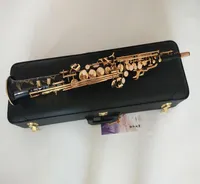 NEU NEUE HALLE SOPRANO SAXophon S901 B Tune Musical Instruments Lacked Gold Professional Grad mit Mundstück3922814